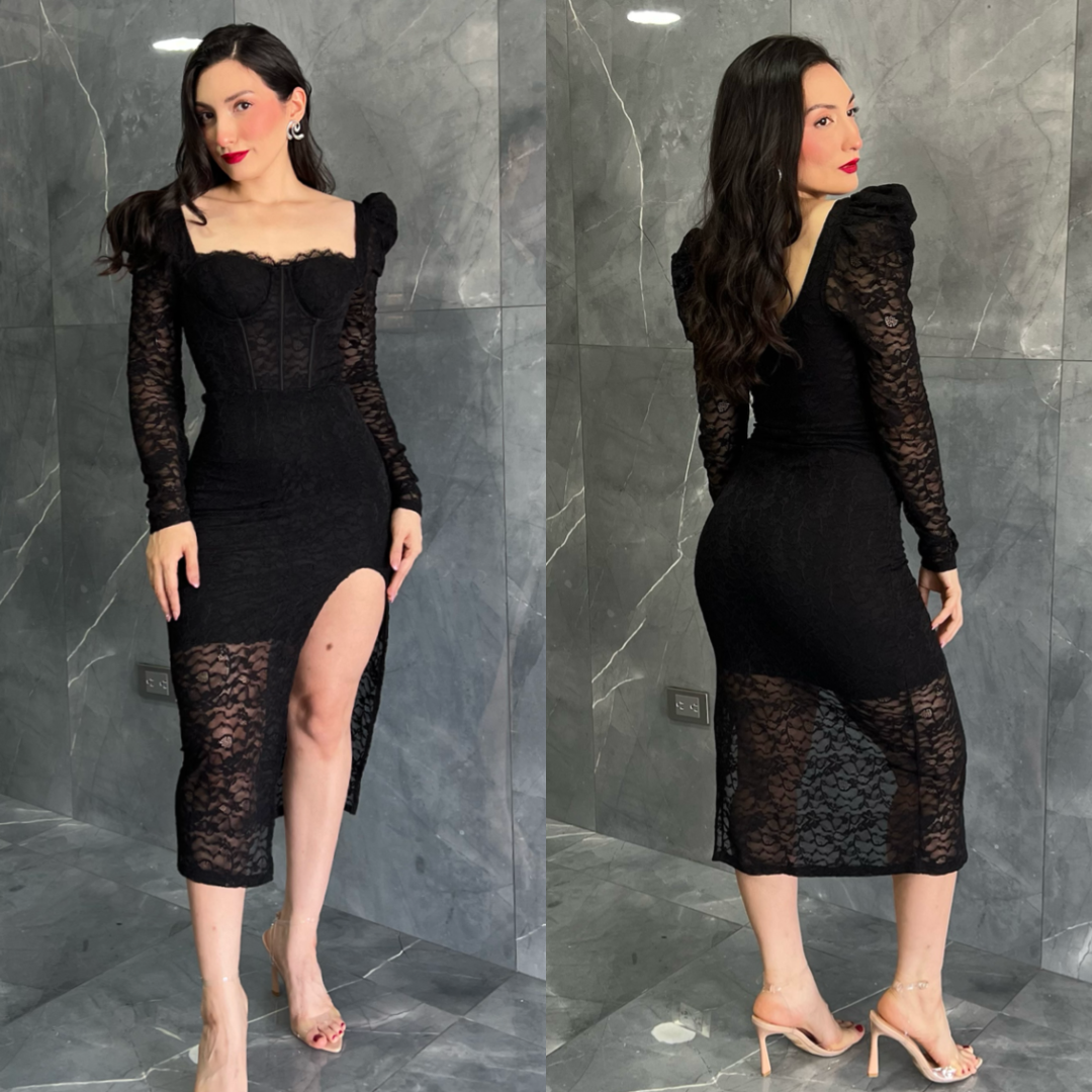 GRECIA midi vestido