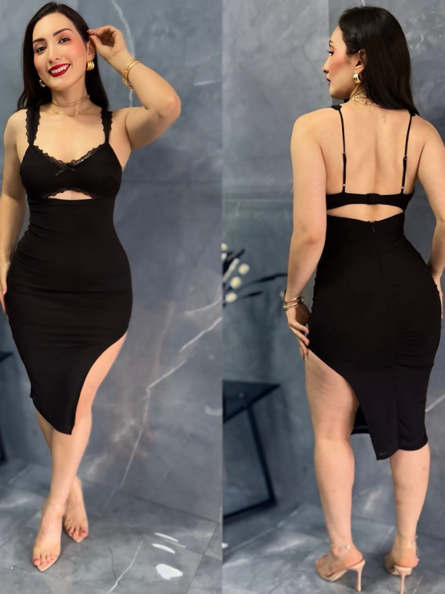 JOLET Midi vestido