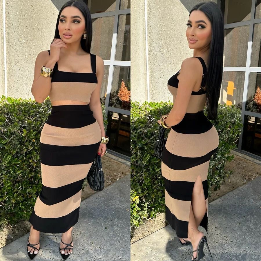 SORAYA midi conjunto CAFÉ