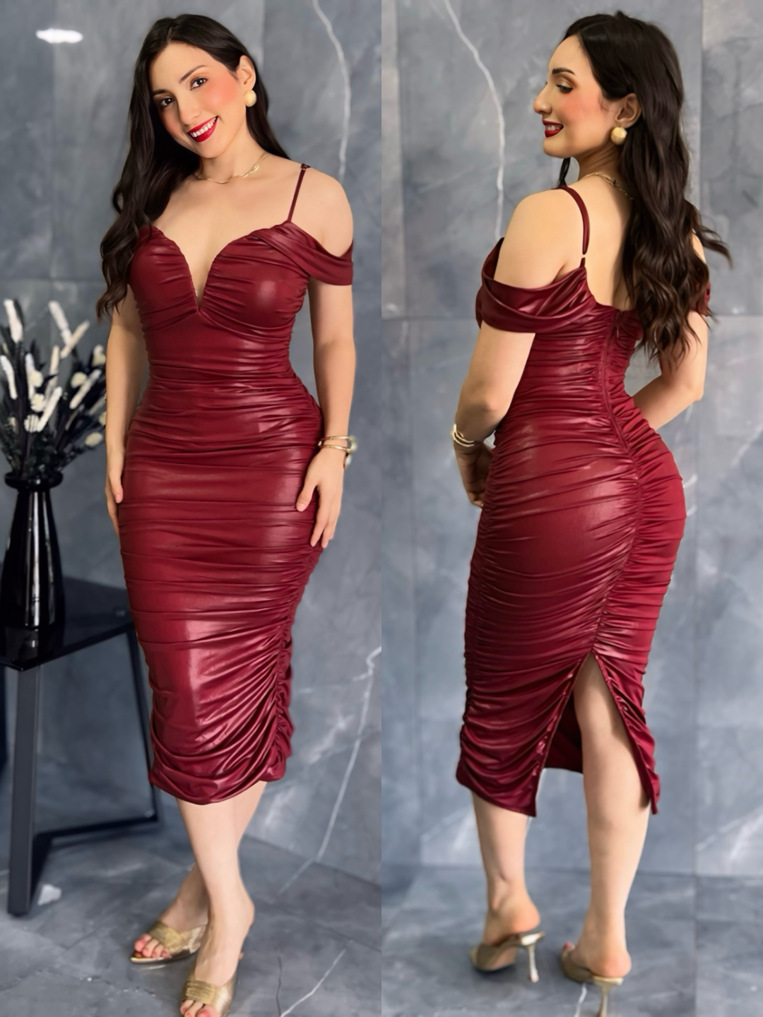 Ely Midi vestido