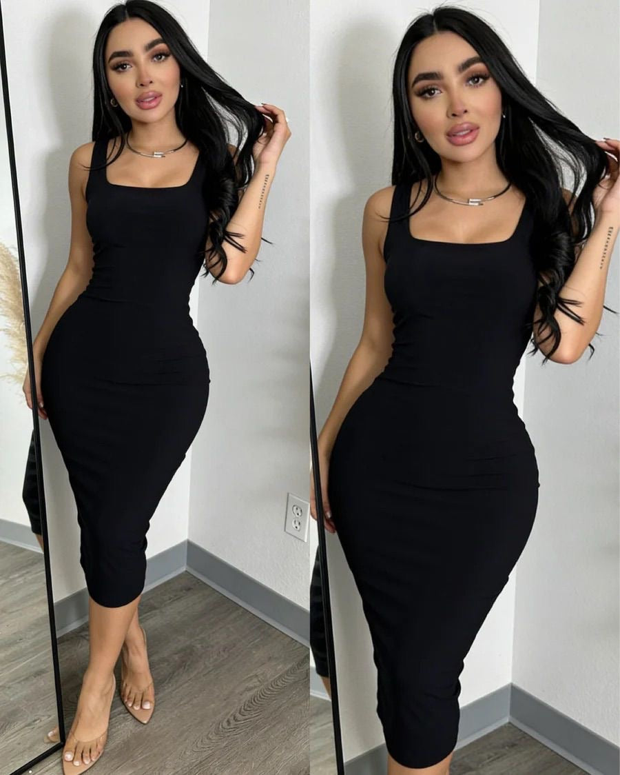 KARLA midi Vestido