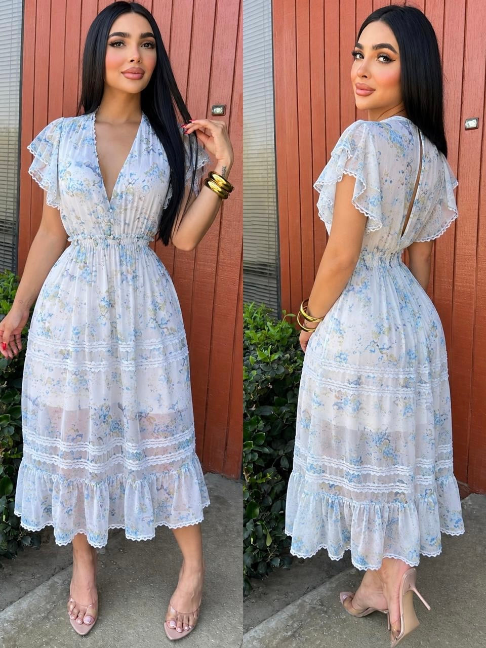 HELEN midi vestido