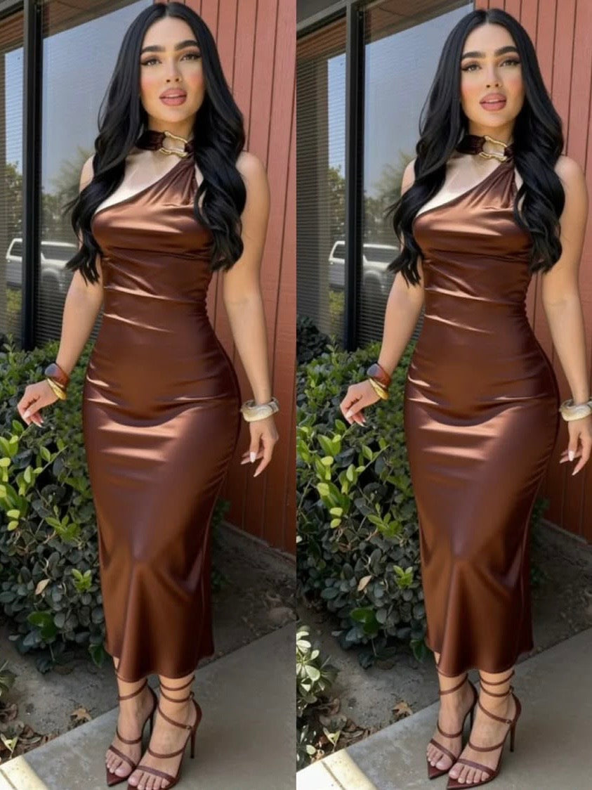 ZARA midi Vestido
