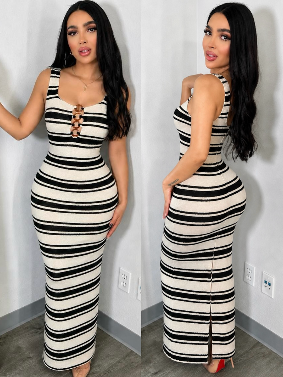 LORETA midi vestido