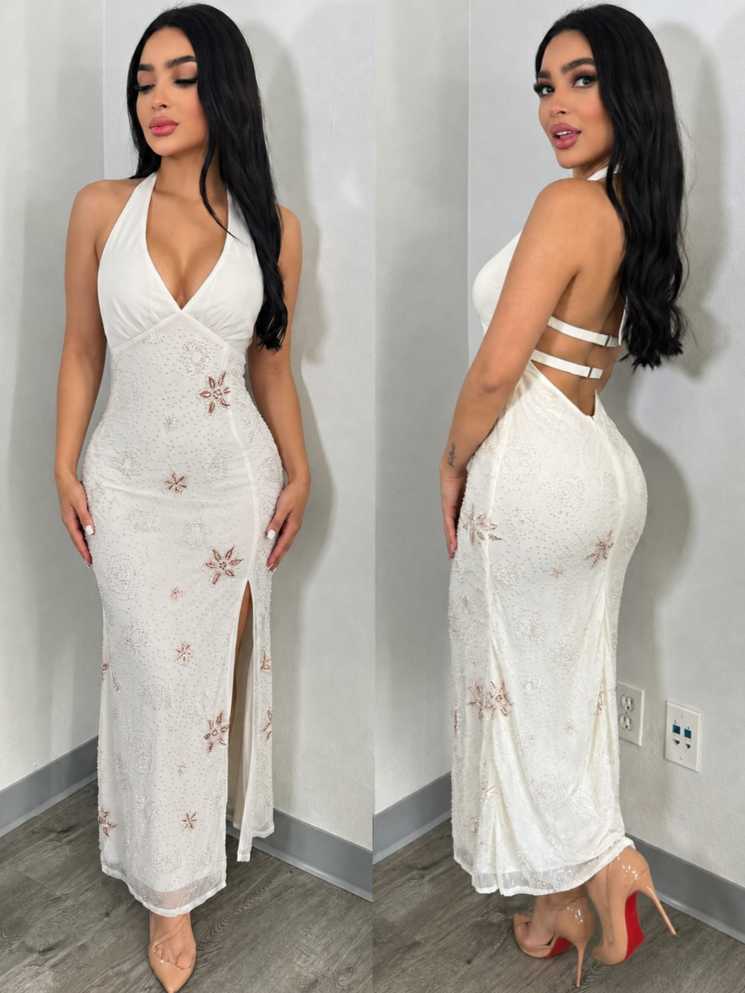 DELIA midi vestido