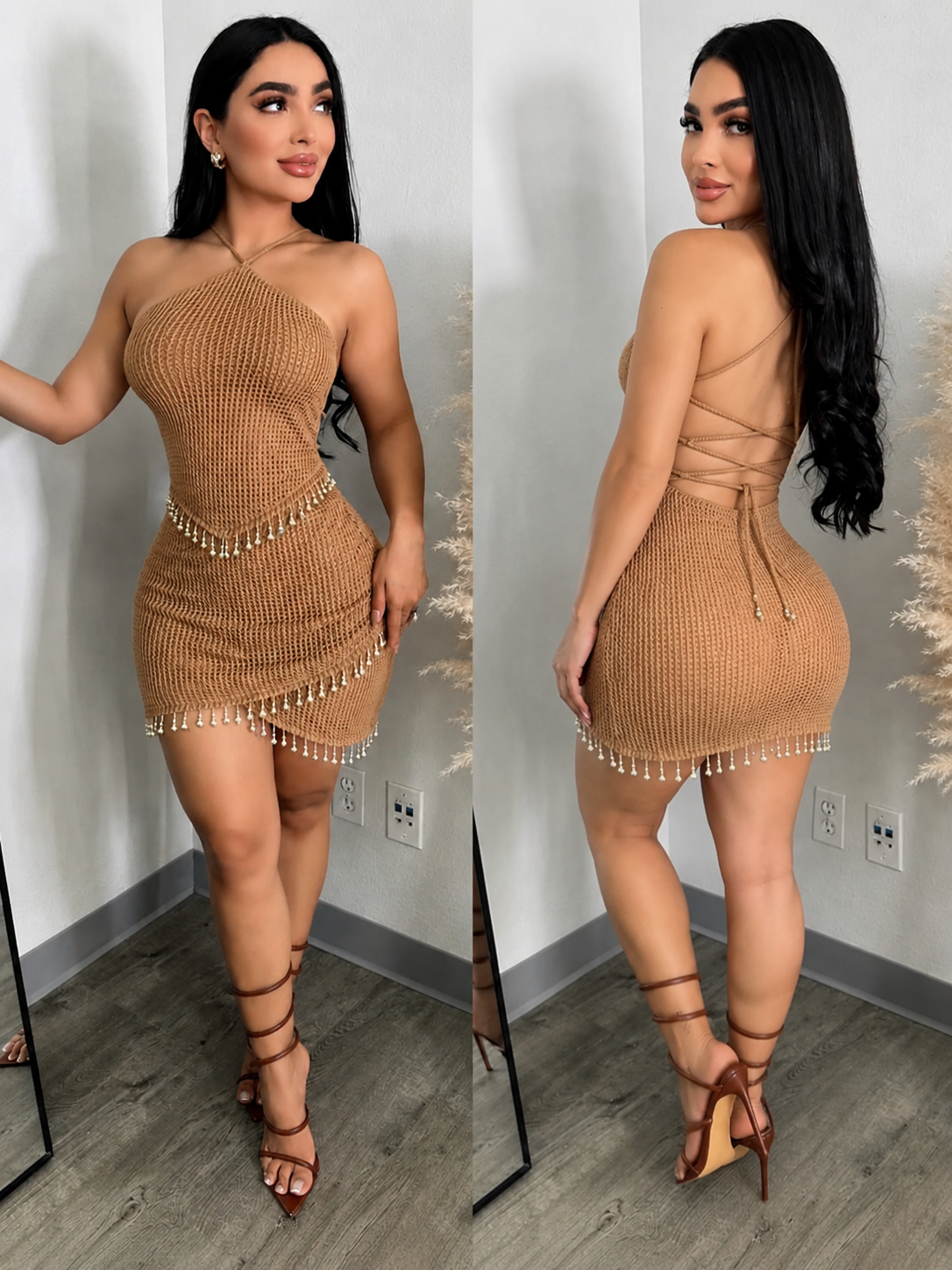 Glenda mini vestido