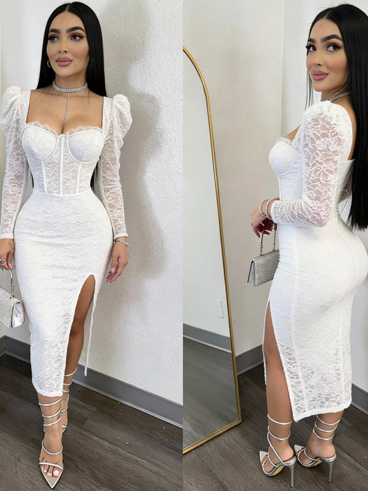 GRECIA midi vestido