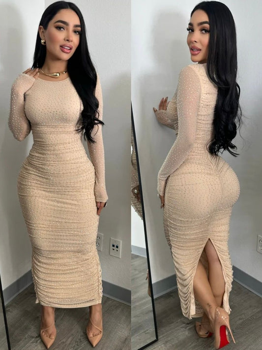 ICY GIRL MIDI vestido
