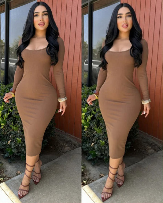 YUVANA midi vestido