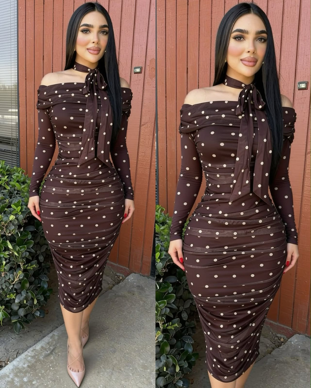 LOLA midi vestido