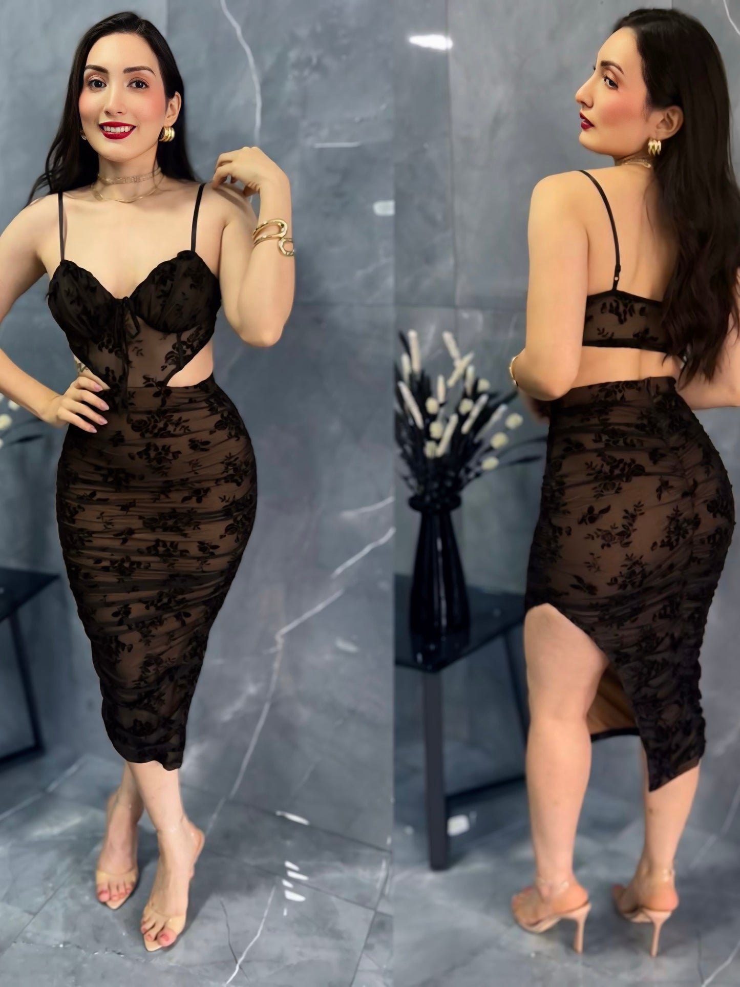JOLET Midi vestido
