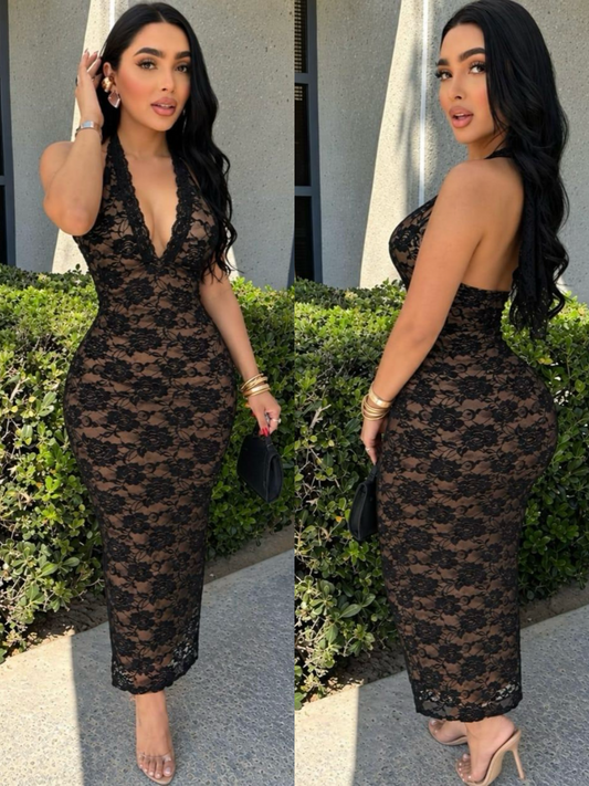 ZULY midi vestido