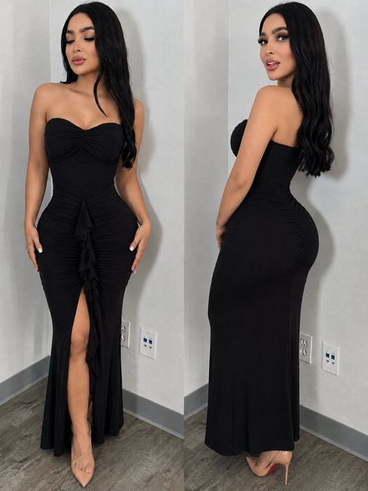 RAFAELA midi vestido
