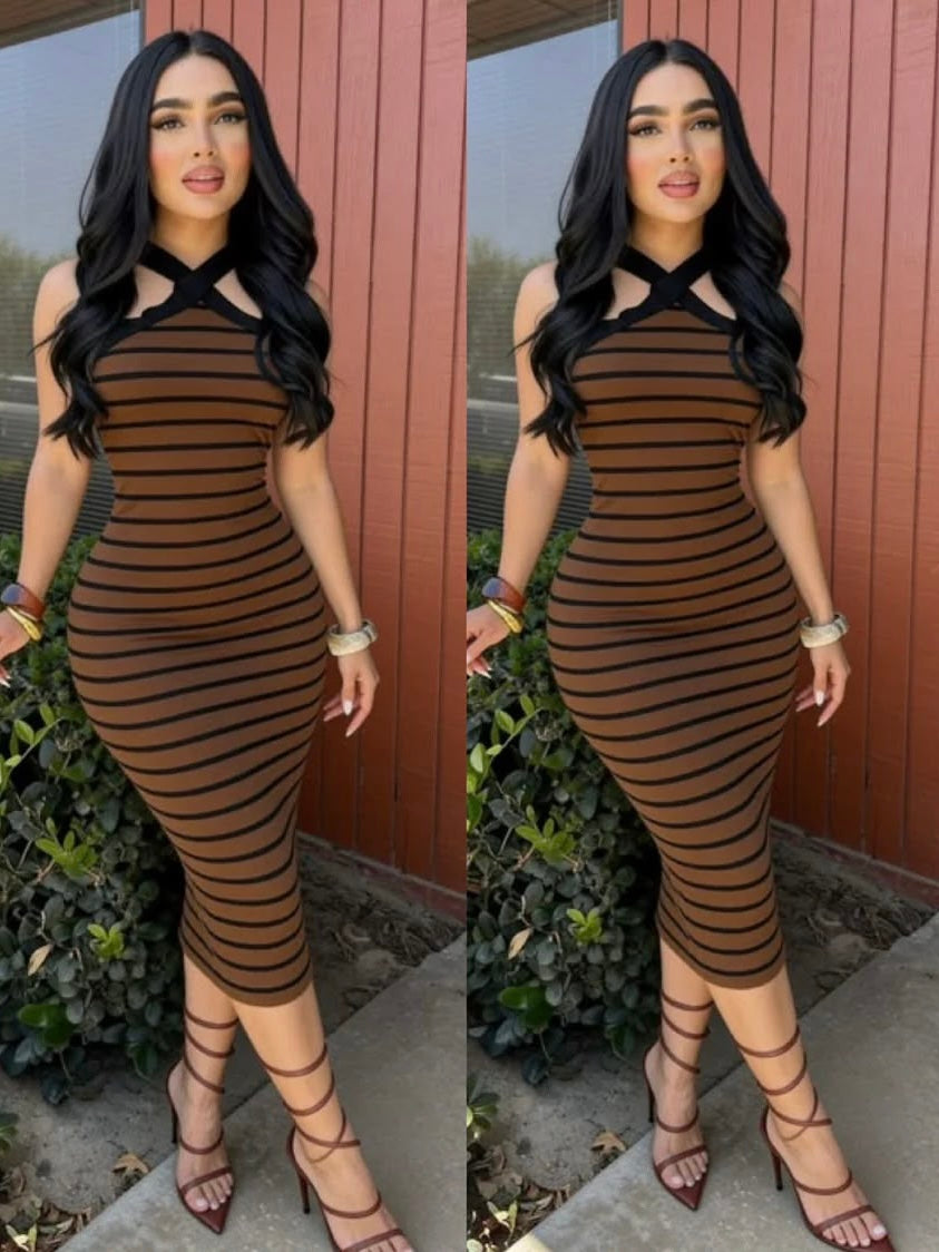 MARA midi vestido