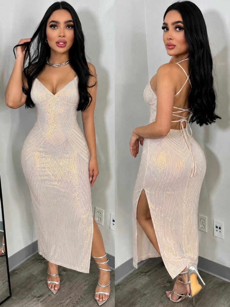 CAROL midi vestido