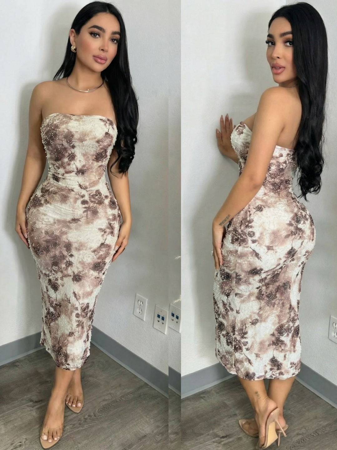 ZOE midi vestido