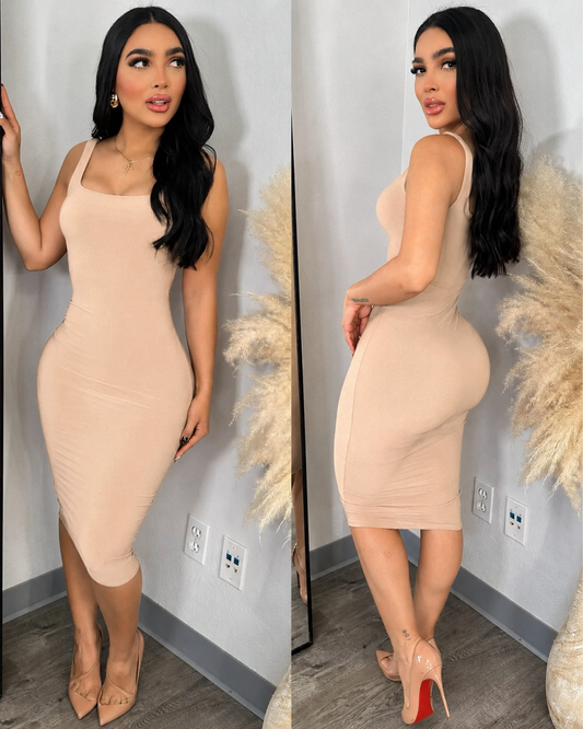 KARLA midi Vestido