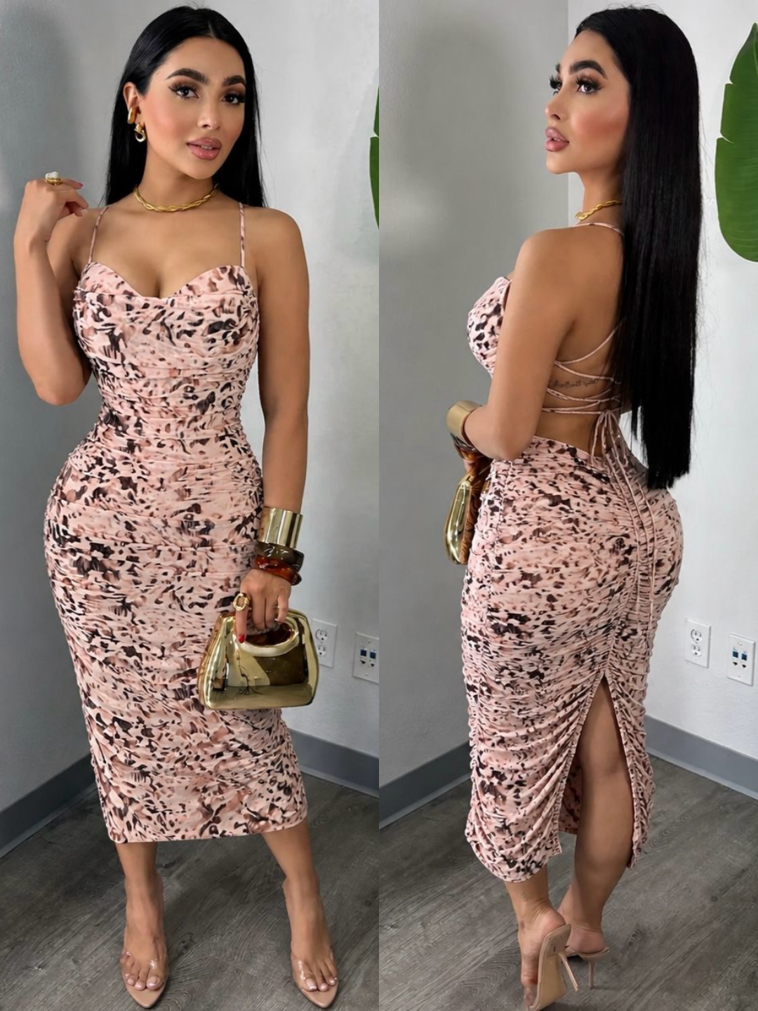 XIMA Midi vestido