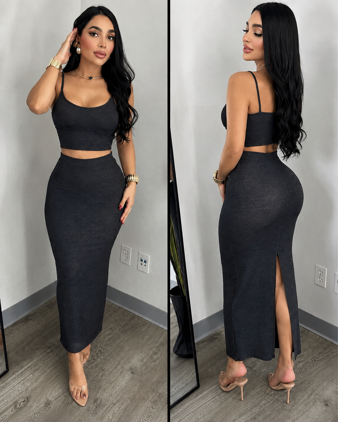TAMARA conjunto NEGRO