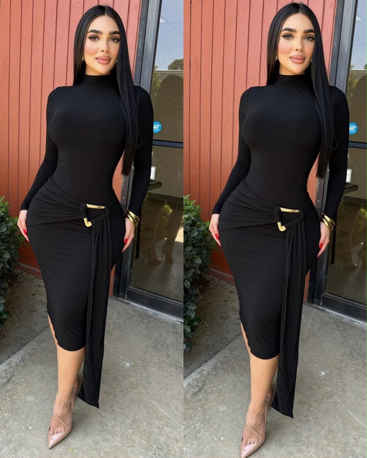 BIBI midi vestido
