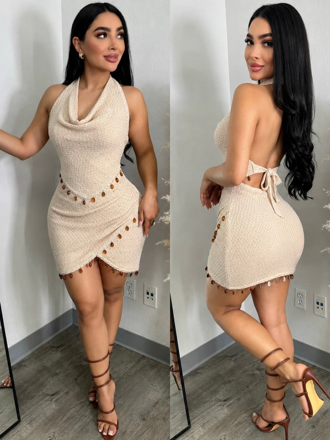 SOLE mini vestido