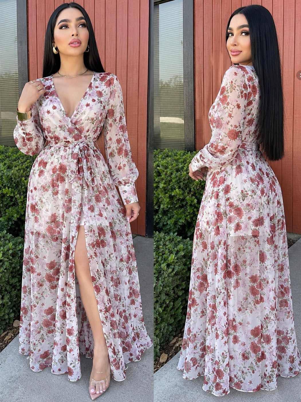 ASLYE maxi vestido