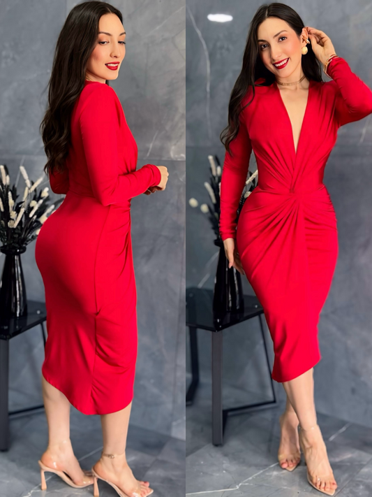 ROCIO midi vestido