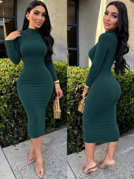 MAGDA  midi vestido