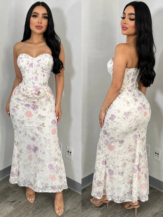 LIRA midi vestido