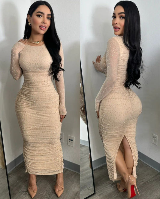 ICY GIRL MIDI vestido