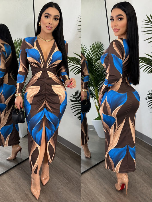 BRUNA midi vestido