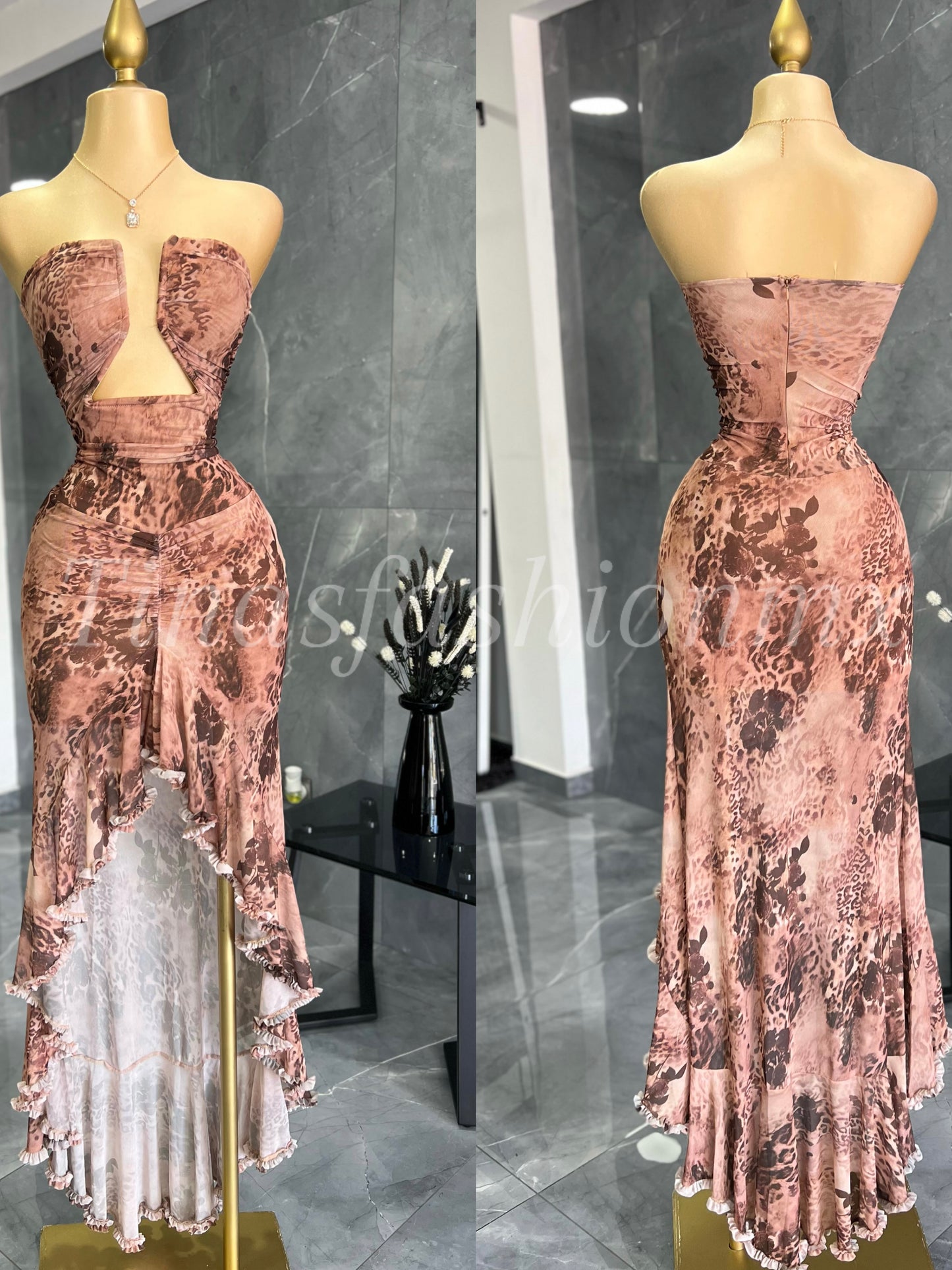 MARBELLA maxi vestido
