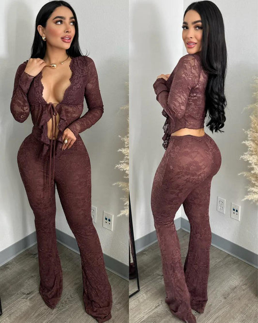 SHAKIRA conjunto Encaje