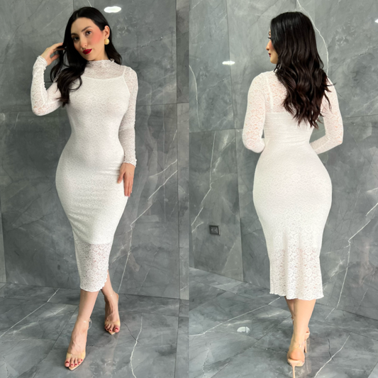 EVA midi vestido