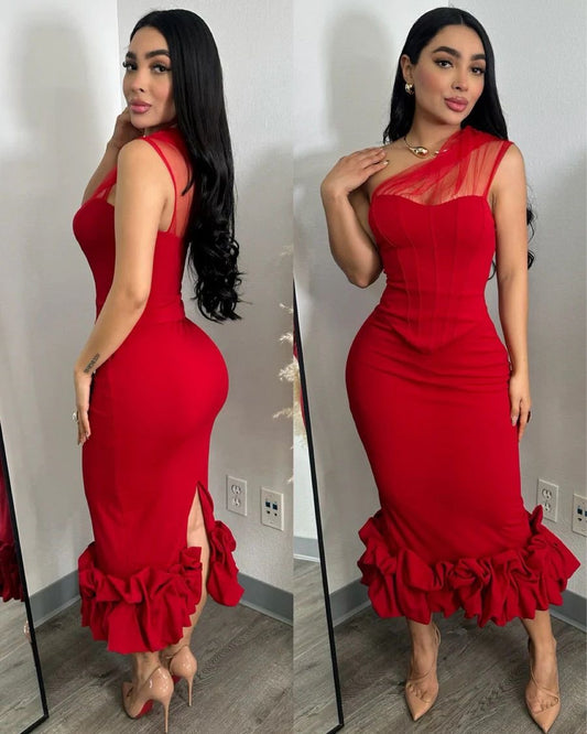 ESPAÑA midi vestido