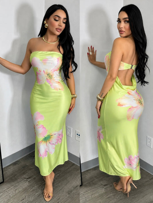 LAURA midi vestido