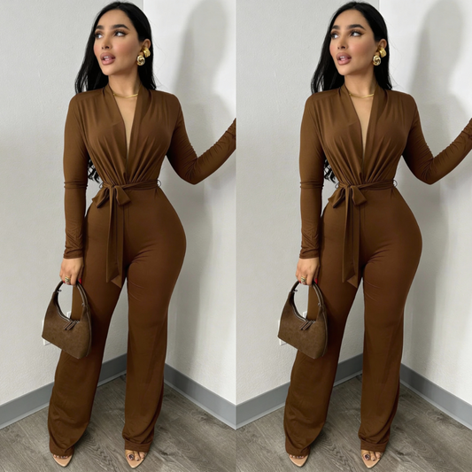 SELENA Jumpsuit negro