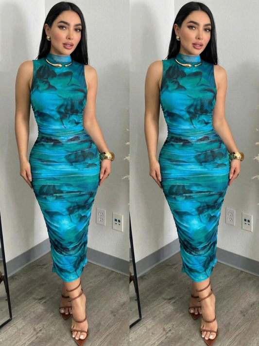 VALENZUELA midi vestido