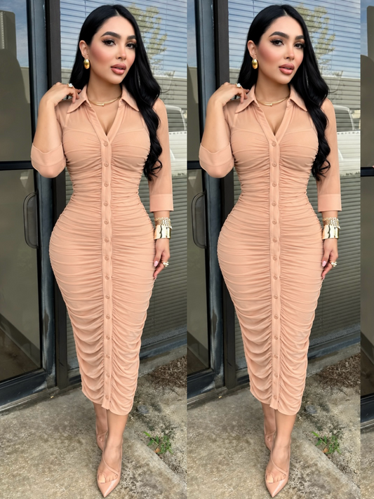 IRMA midi vestido
